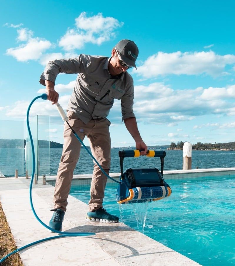 Sydney Pool Cleaning with Robotic Pool Cleaner Sydney Pool Cleaning with Robotic Pool Cleaner