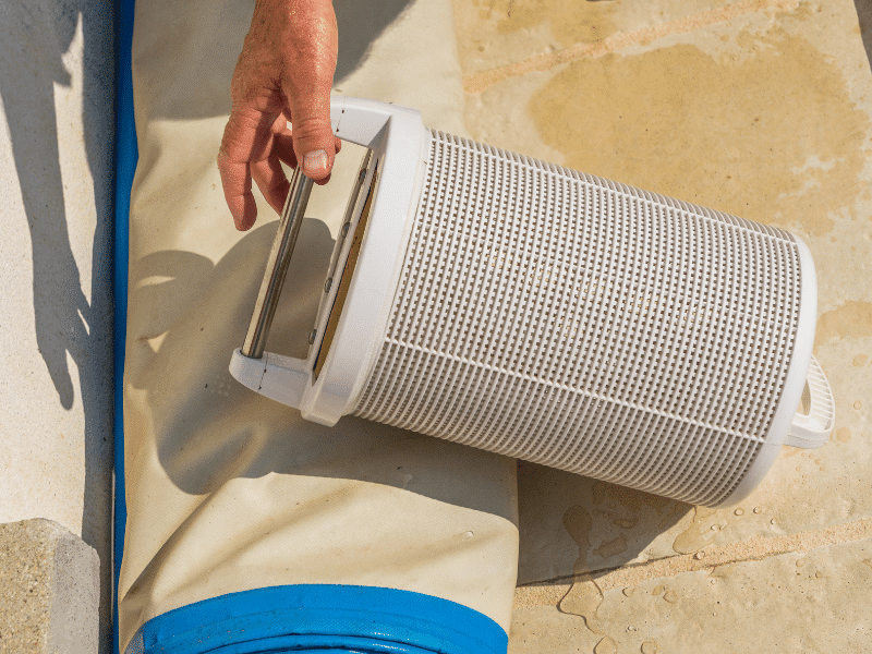 Clean your swimming pool filter often